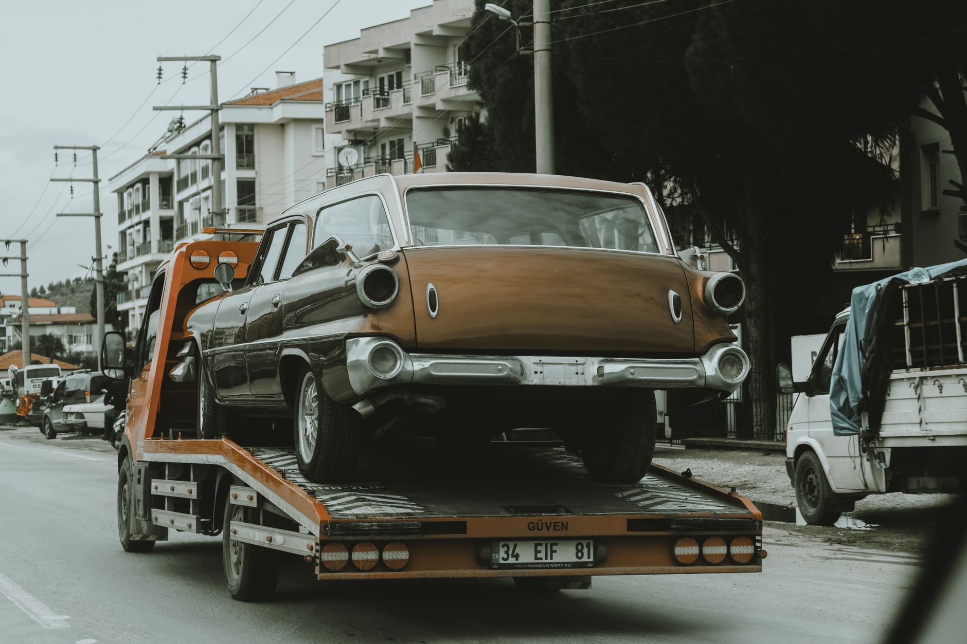 Remorquage voiture à Le Port